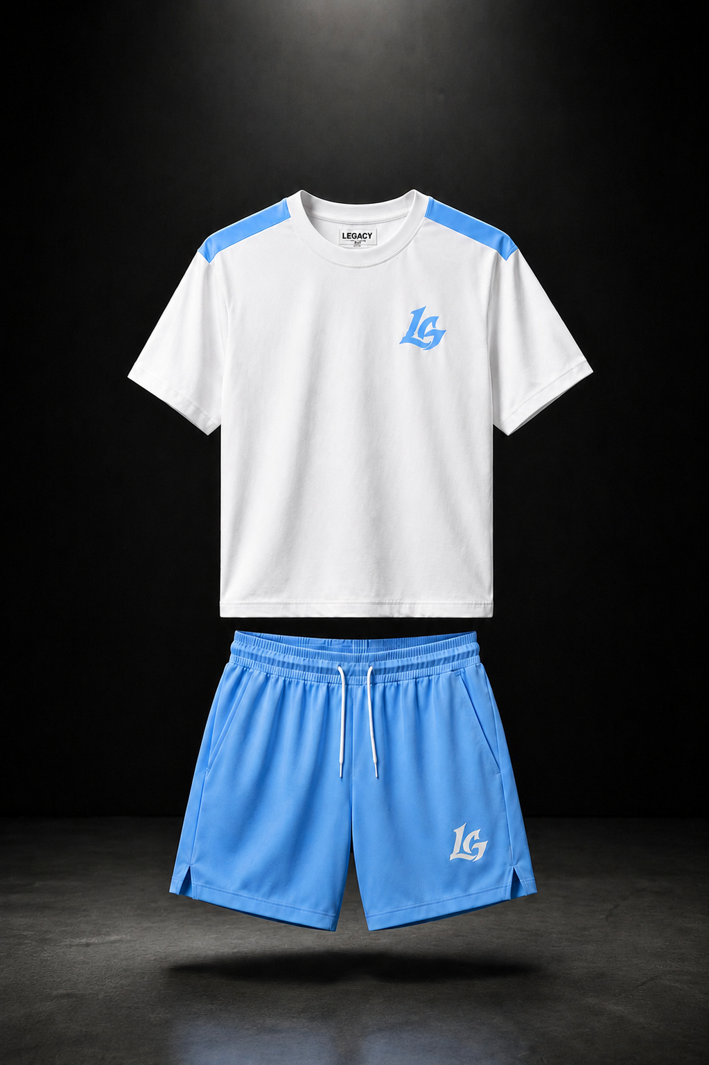 Set Blue and White